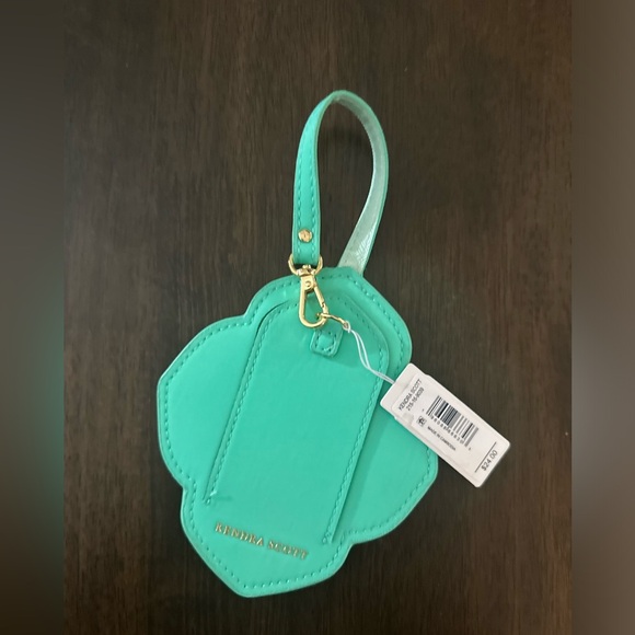 Kendra Scott luggage tag green name tag - Picture 3 of 5
